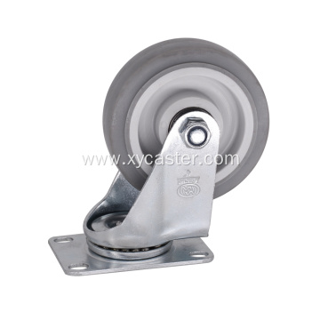 Swivel 4 Inch TPR Caster Roller for Furniture